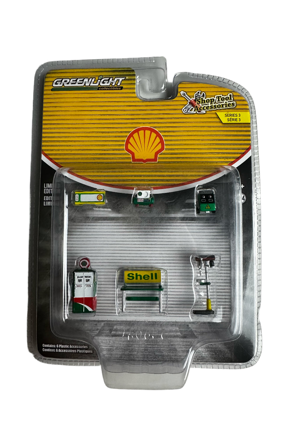 1/64 DIORAMA - SHELL - SHOP TOOL ACCESORIES “CHASE” (GREEN VARIATIONS)