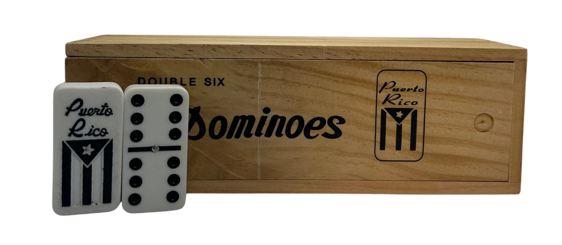 DOMINOES GRANDES DE PR - BANDERA NEGRA