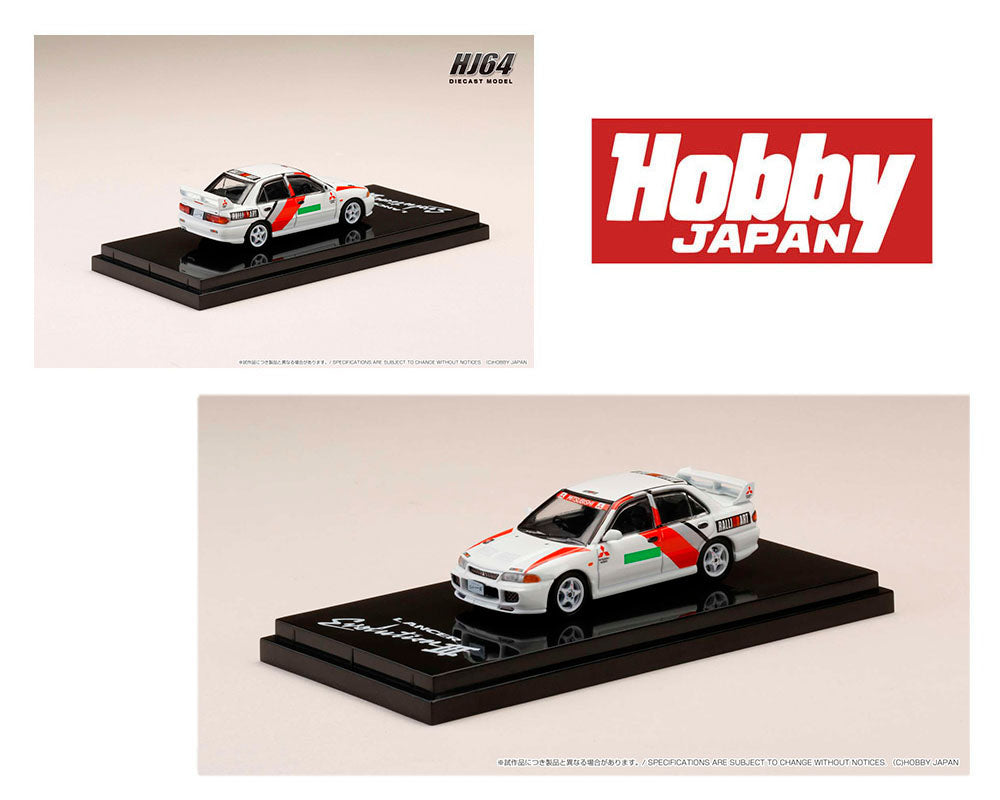 1/64 MITSUBISHI LANCER RS EVOLUTION III - SCORTIA WHITE