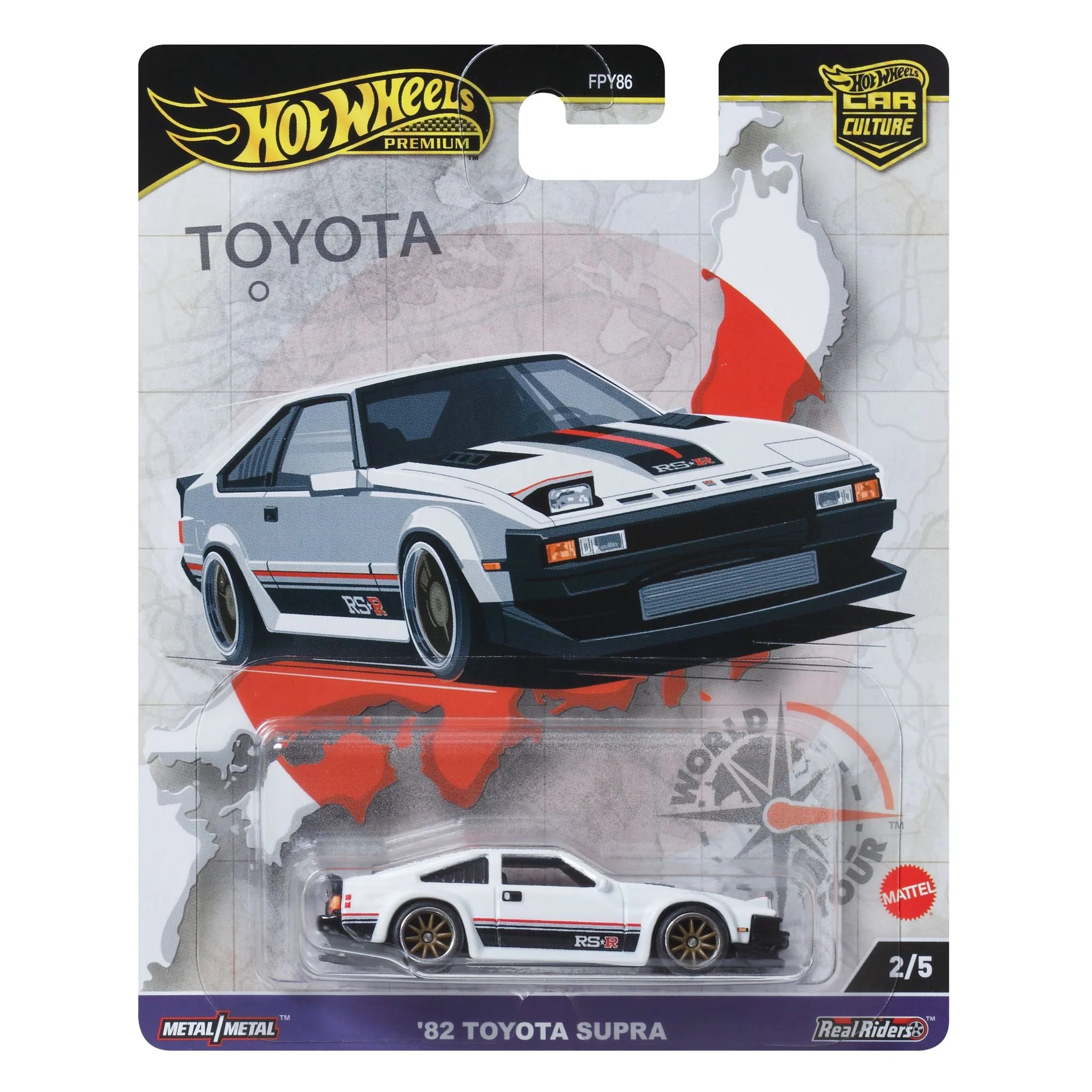 1/64 1982 TOYOTA SUPRA - CAR CULTURE 2/5