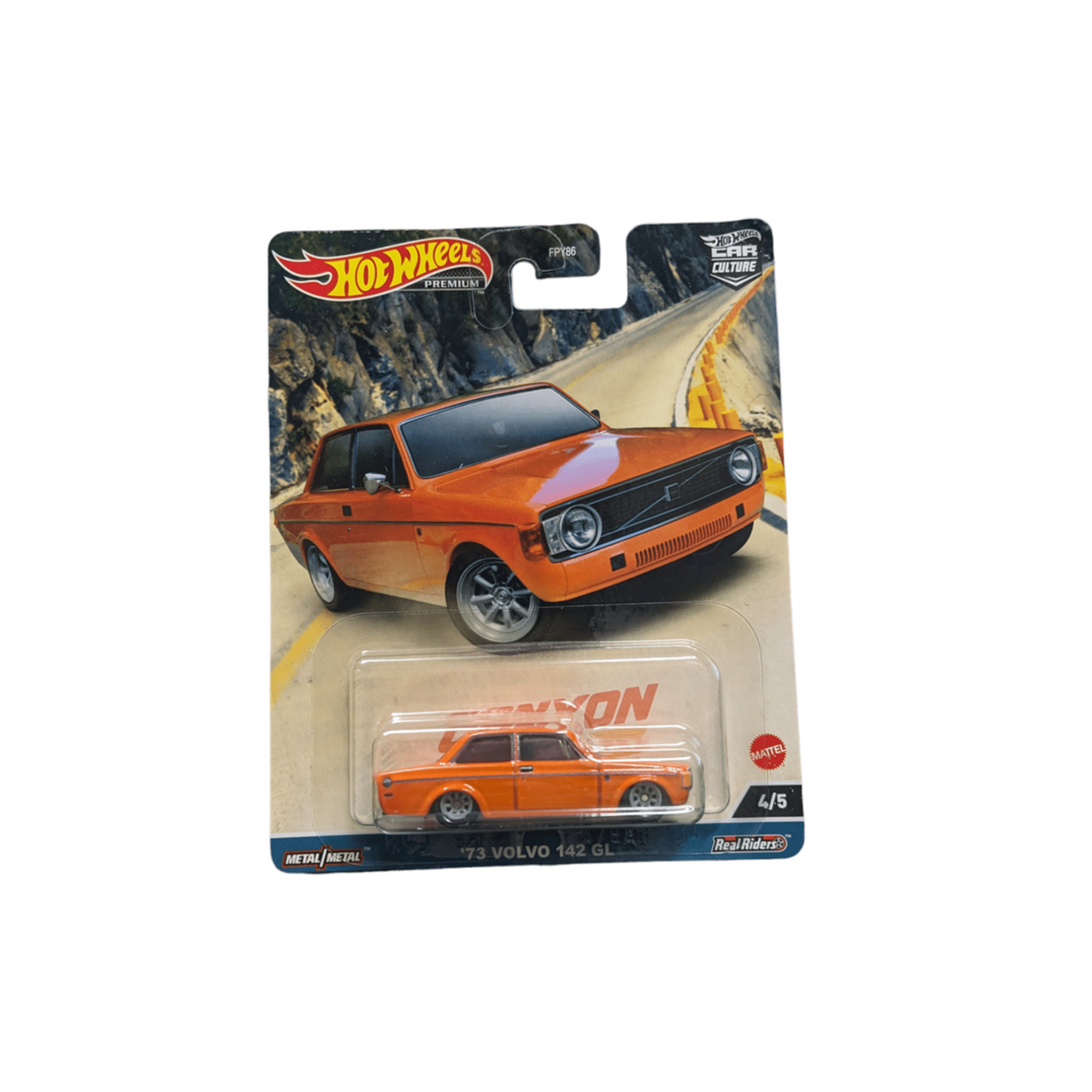 1/64 '73 VOLVO 142 GL CANYON WARRIORS - CAR CULTURE