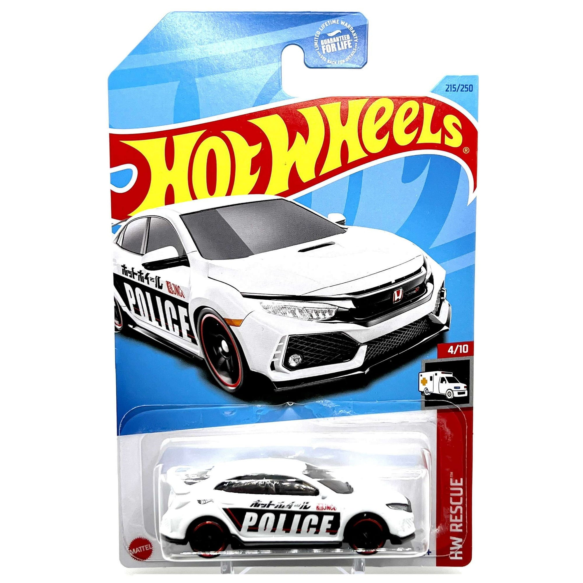 1/64 2018 HONDA CIVIC TYPE R - HW RESCUE (POLICE)