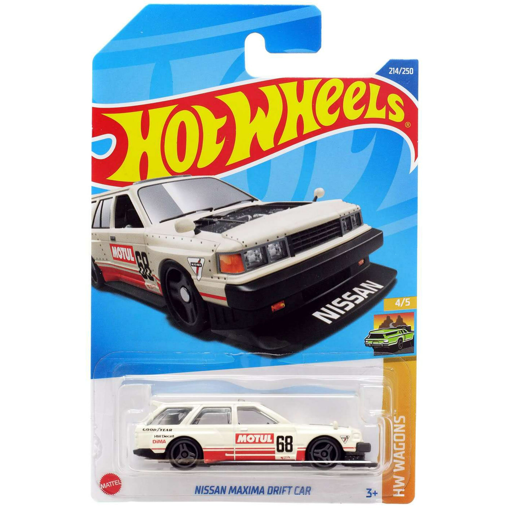 1/64 NISSAN MAXIMA DRIFT CAR MOTEL 58 - HW WAGONS