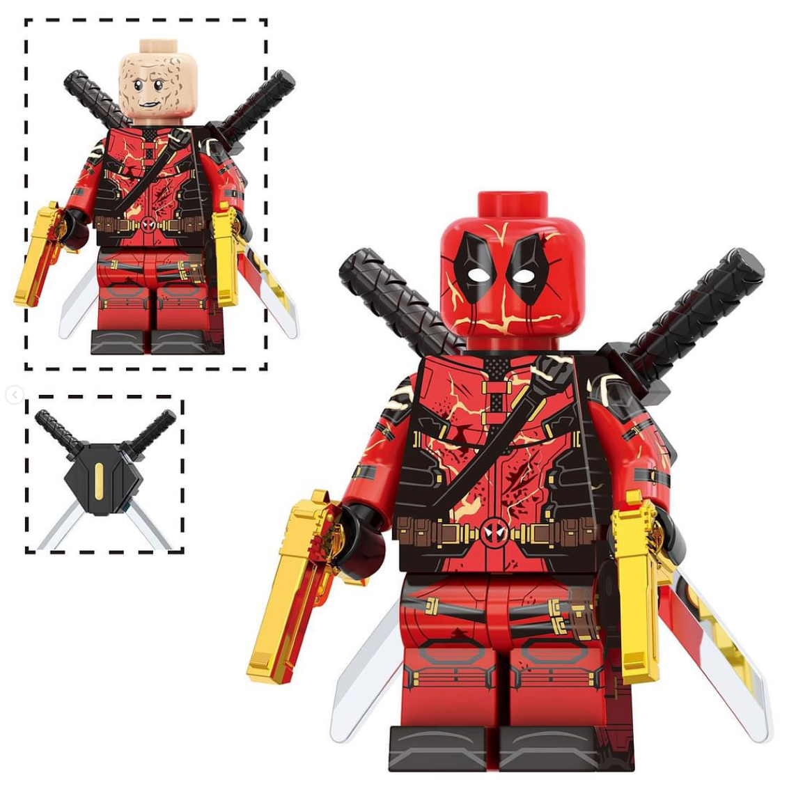 BUILDING BLOCK-DEADPOOL GH0598