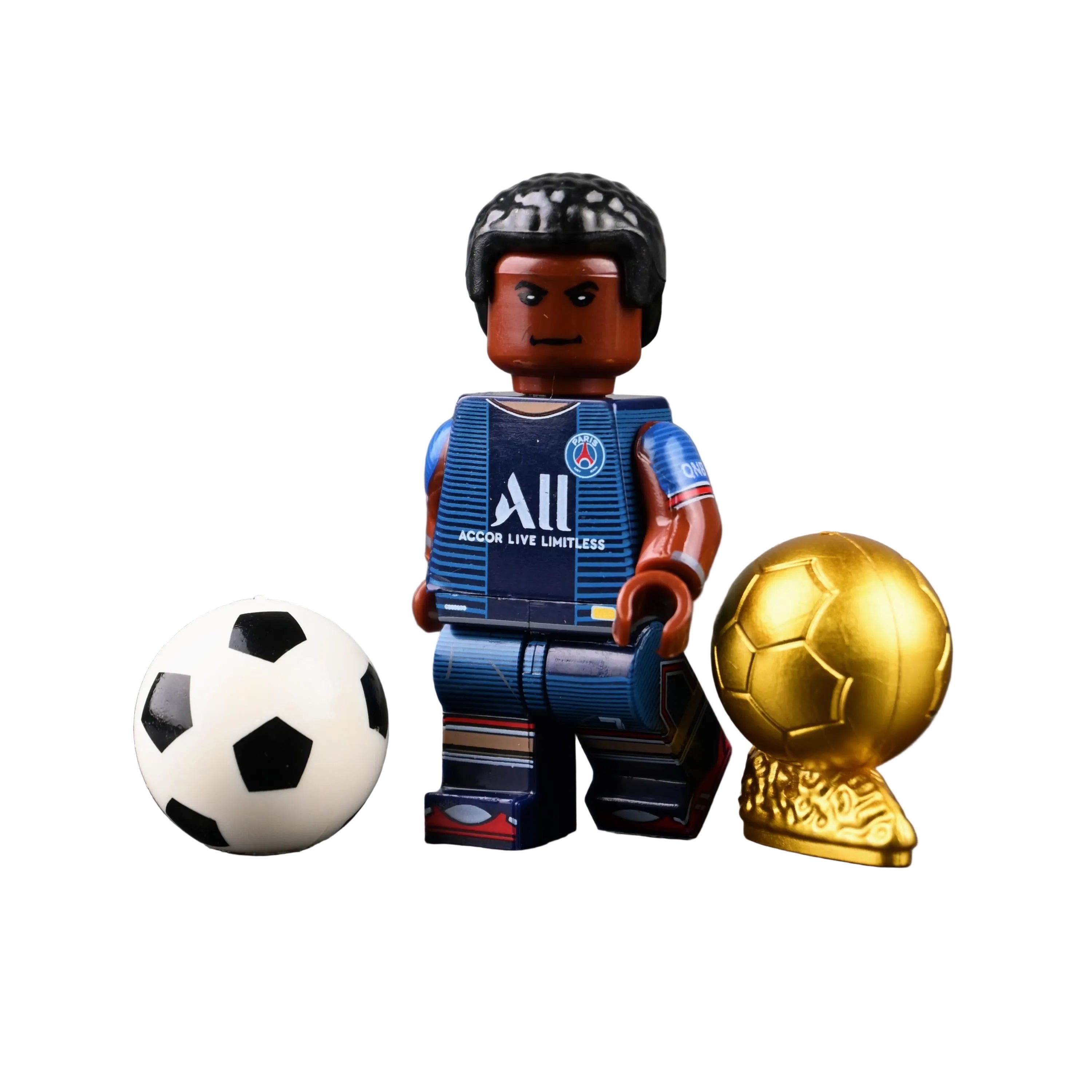 BUILDING BLOCK- PARIS SAINT- GERMAIN FC MBAPPE TV-7031