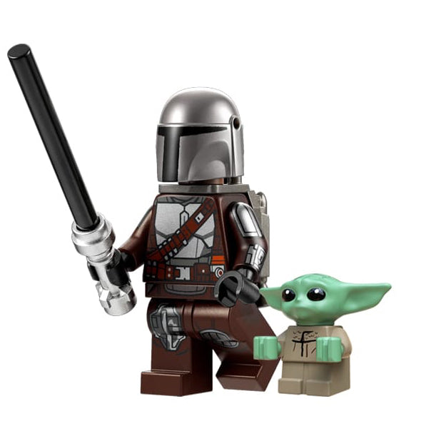 BUILDING BLOCK - BABY YODA MANDALORIAN STAR WARS KM66043