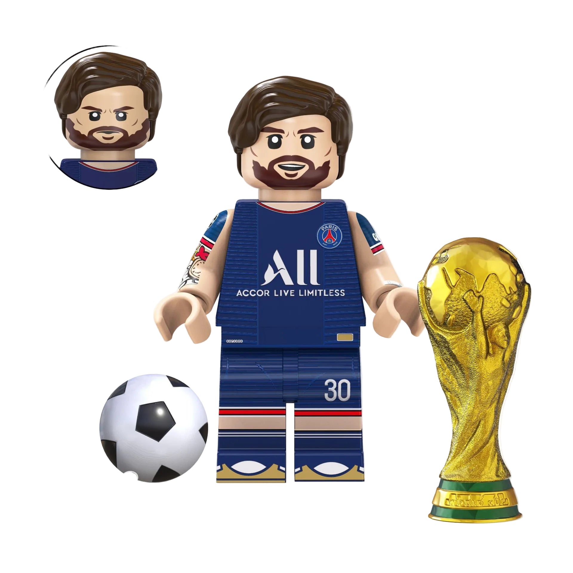 BUILDING BLOCK- PSG MESSI TV-7018