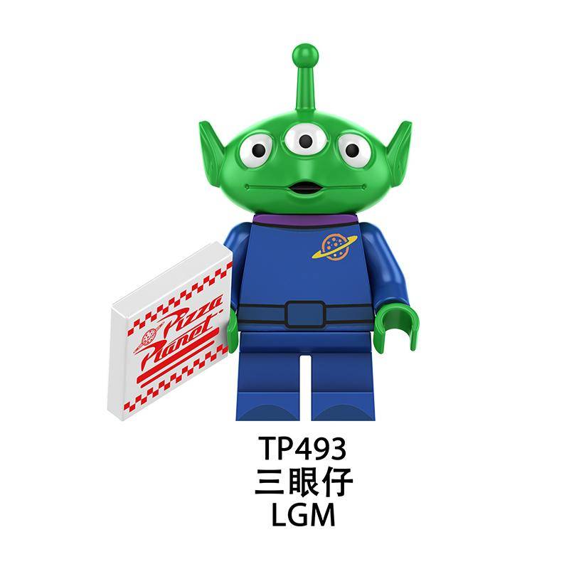 BUILDING BLOCK- TOY STORY ALIEN