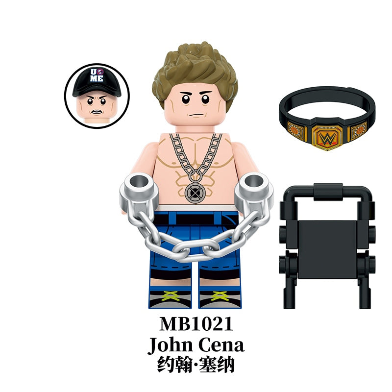 BUILDING BLOCK JOHN CENA WWE MB1021