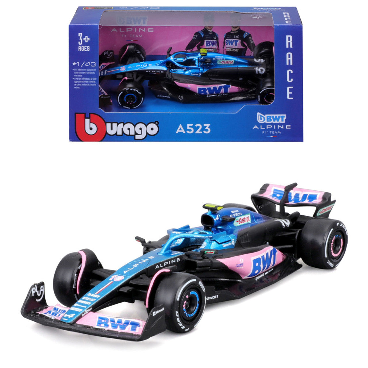1/43 ALPINE FORMULA 1 TEAM #10 PIERRE GASLY A523
