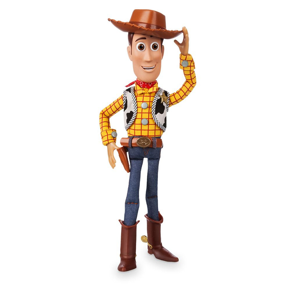 FIGURA DE ACCIÓN INTERACTIVA DE WOODY QUE HABLA DE 15” - TOY STORY