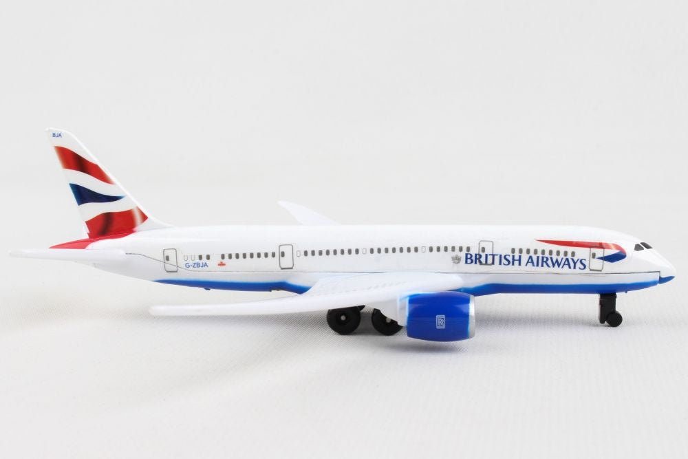 BRITISH AIR WAYS AIRLINES 787 SINGLE PLANE