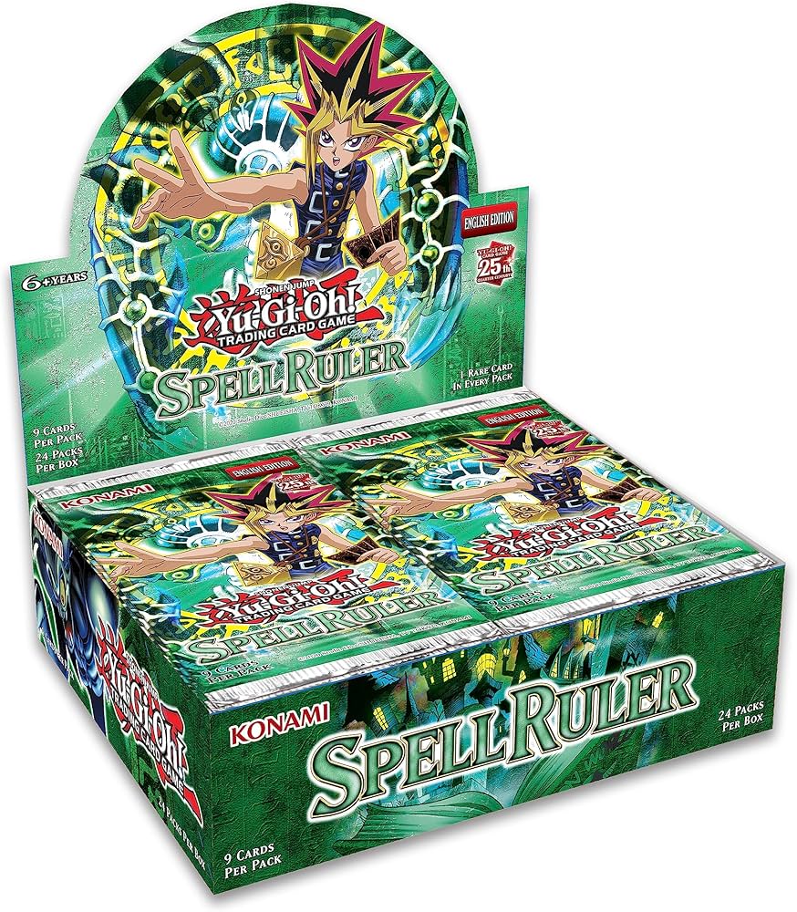 BOOSTER BOX SPELL RULER - YUGIOH Dream Team Collectibles BOOSTER BOX SPELL RULER - YUGIOH Dream Team Collectibles