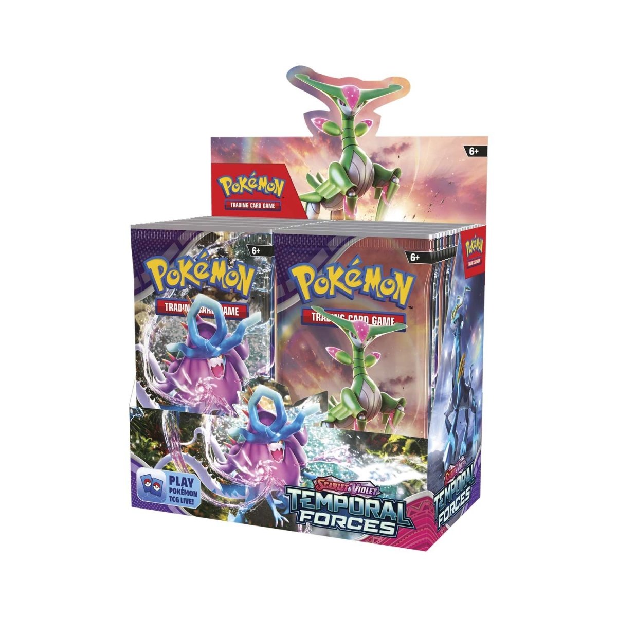 CAJA DE REFUERZO DE FUERZA TEMPORAL - POKEMON
