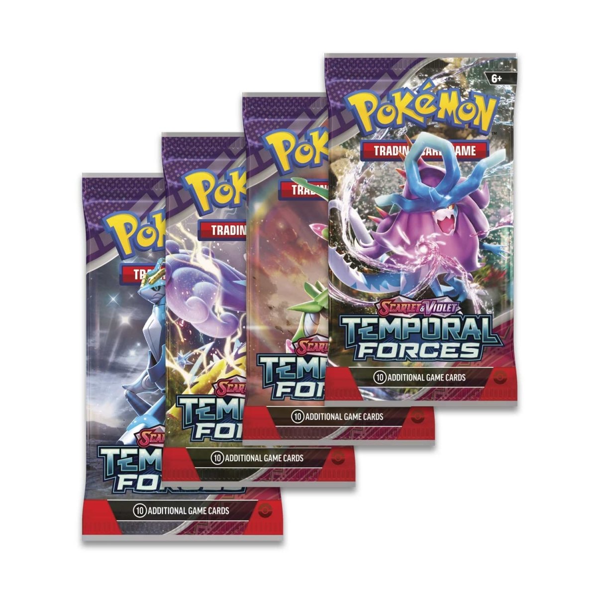 PAQUETE DE REFUERZO DE FUERZA TEMPORAL - POKEMON