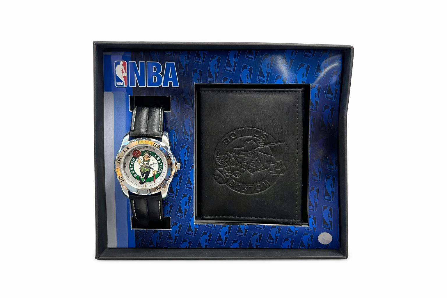 BOSTON CELTICS SET OF WATCH AND WALLET