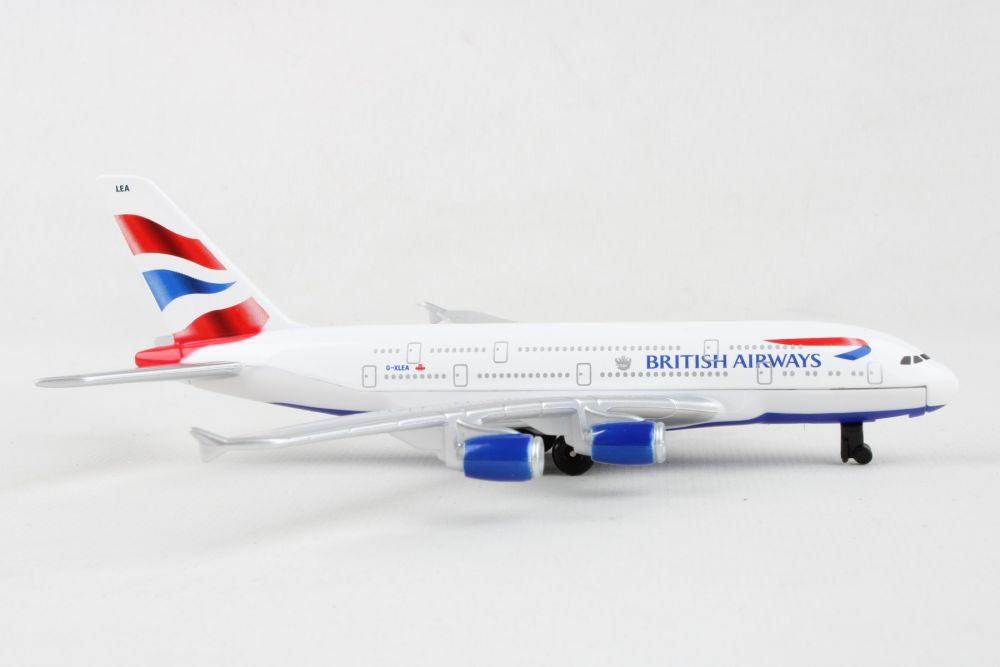 BRITISH AIR WAYS AIRLINES A380 SINGLE PLANE