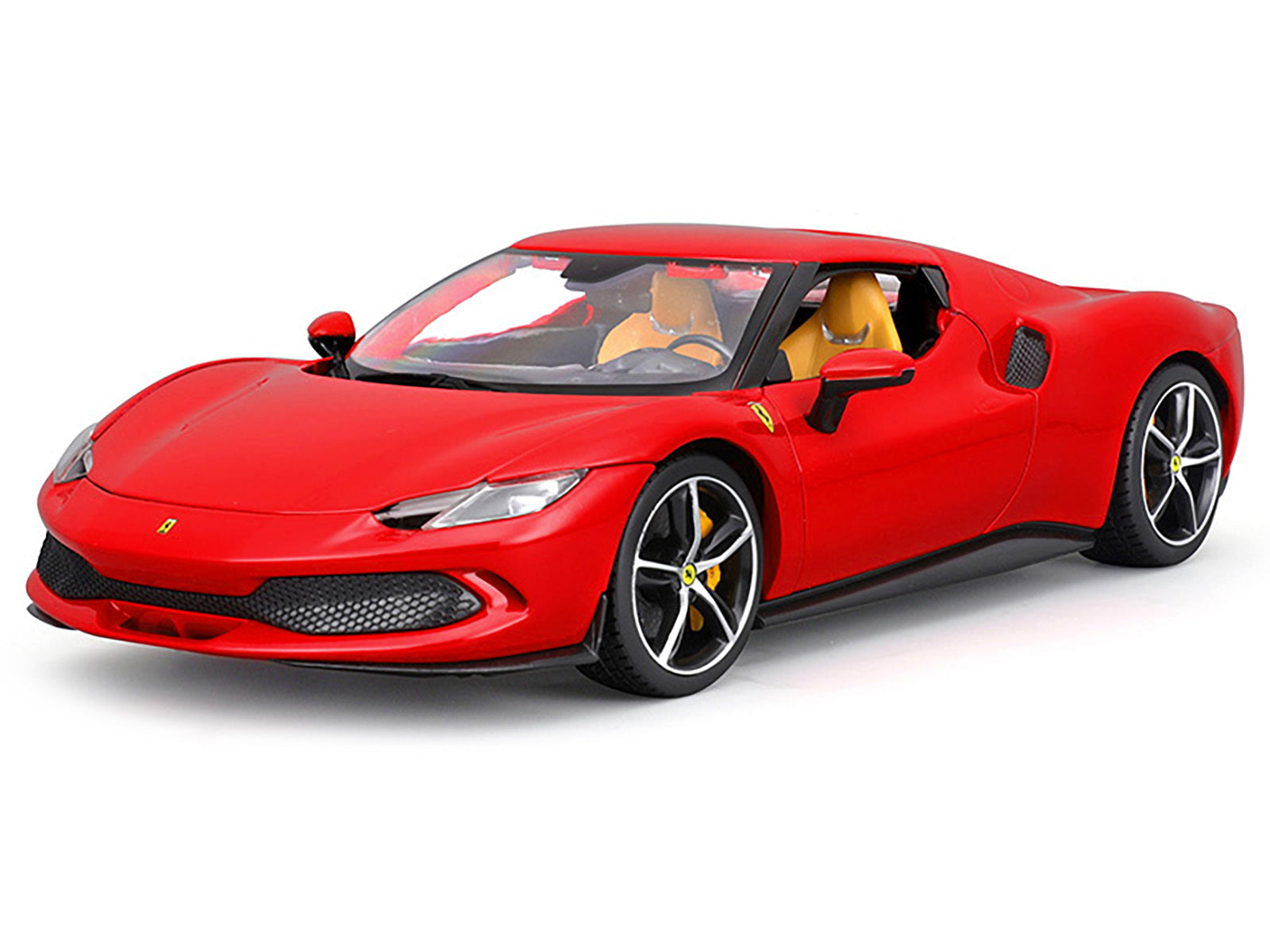 FERRARI 296 GTB a escala 1/18 - JUEGO DE CARRERAS BURAGO