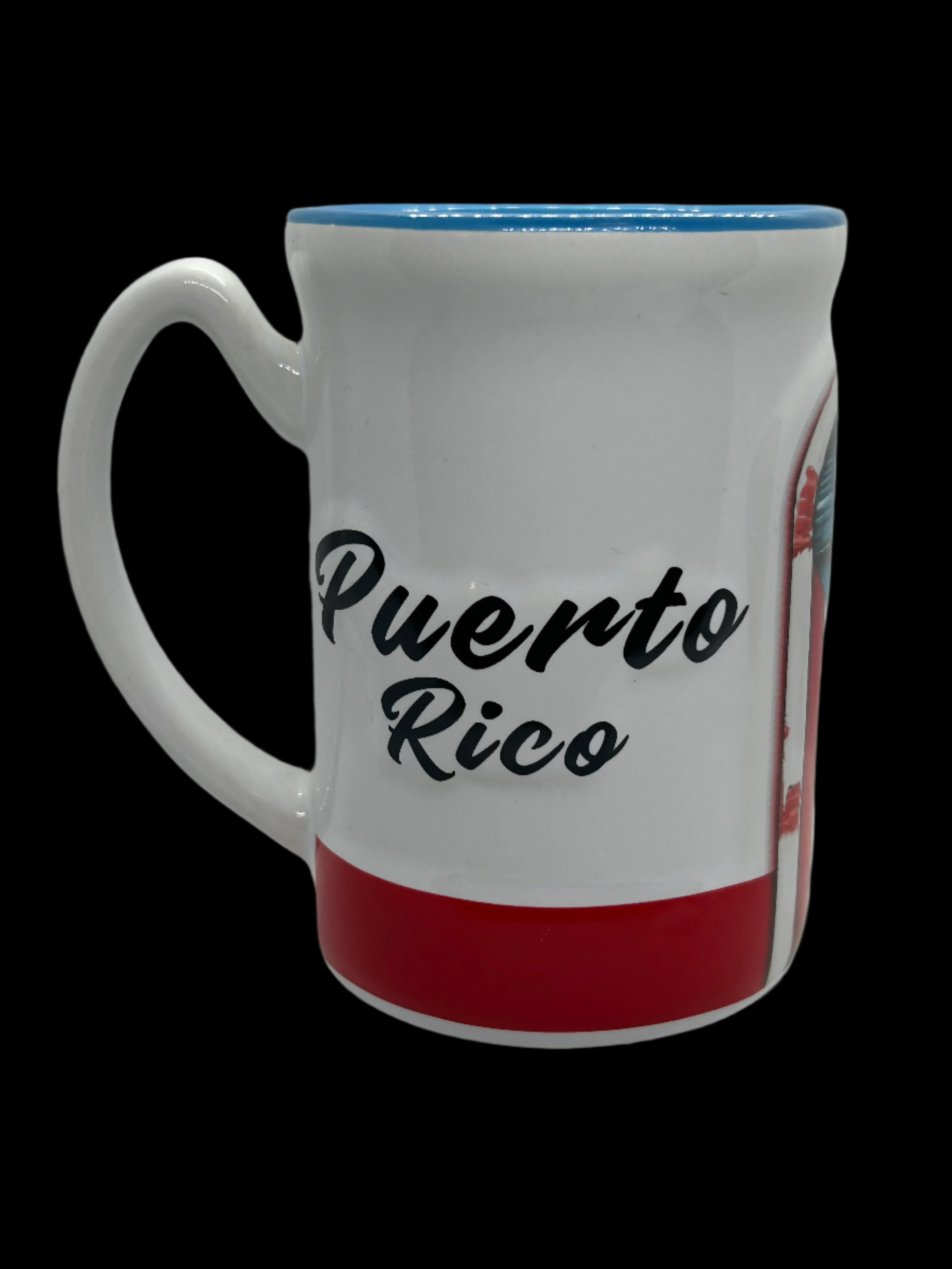 TAZA - ISLA DEL ENCANTO Y RELIEVE DE LA PUERTA VIEJA DE SAN JUAN