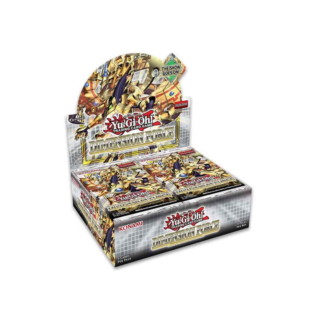 DIMENSION FORCE BOOSTER BOX (SPANISH VERSION) - YUGIOH DIMENSION FORCE BOOSTER BOX (SPANISH VERSION) - YUGIOH