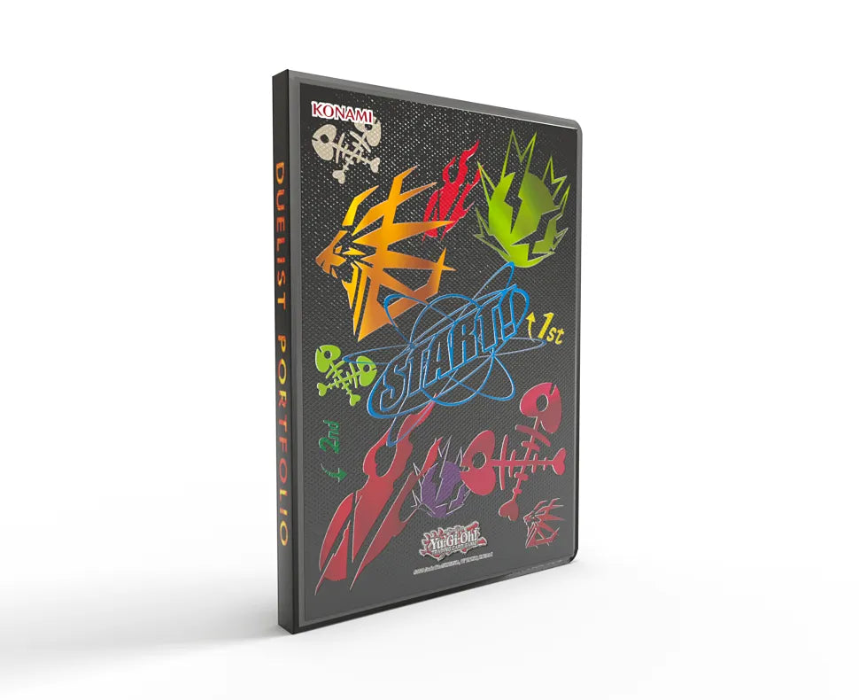 GOLD PRIDE PHOTO FINISH 9-POCKET DUELIST PORTFOLIO - YUGIOH
