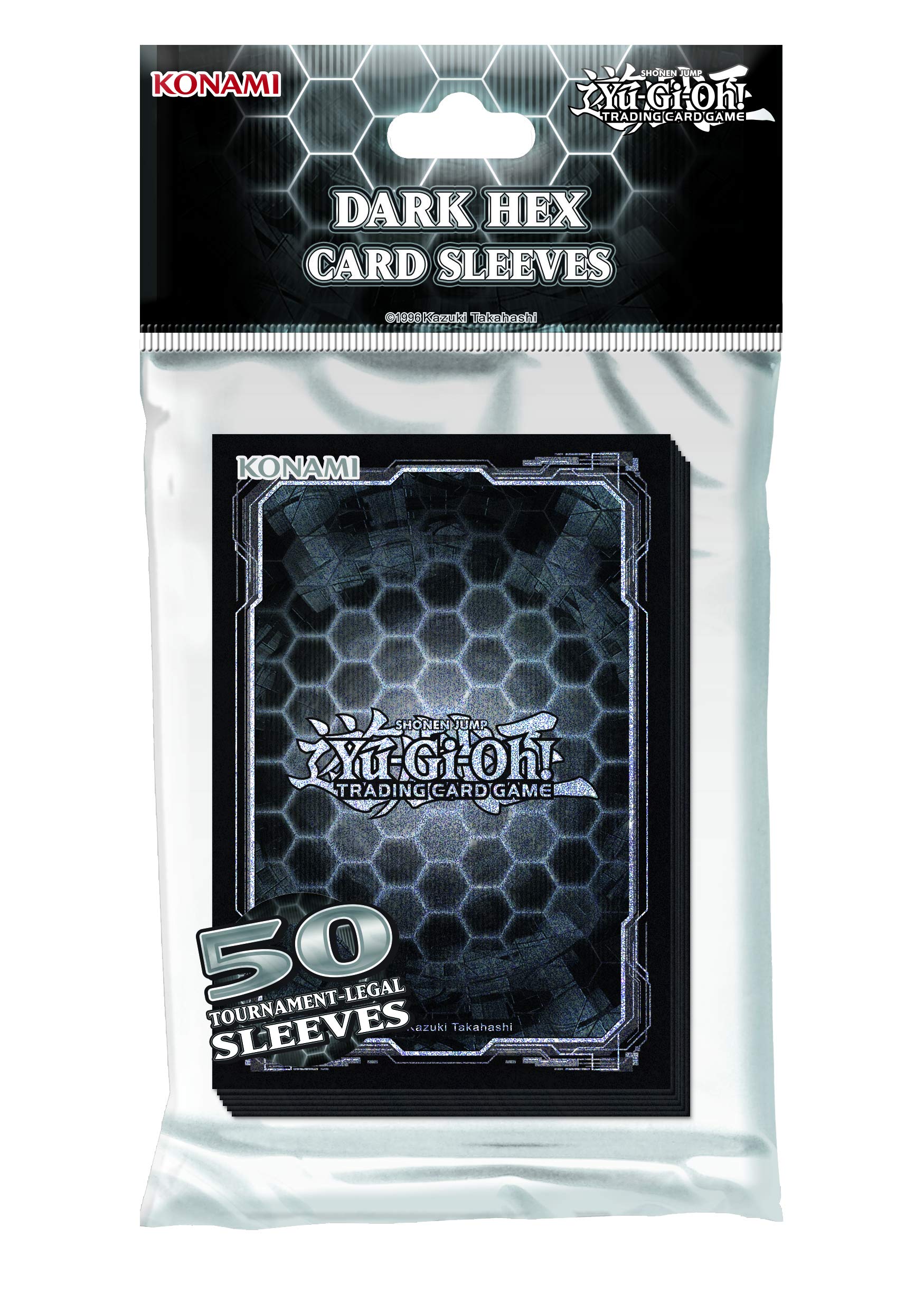 yugioh trading card sleeves DARK HEX CARD SLEEVES