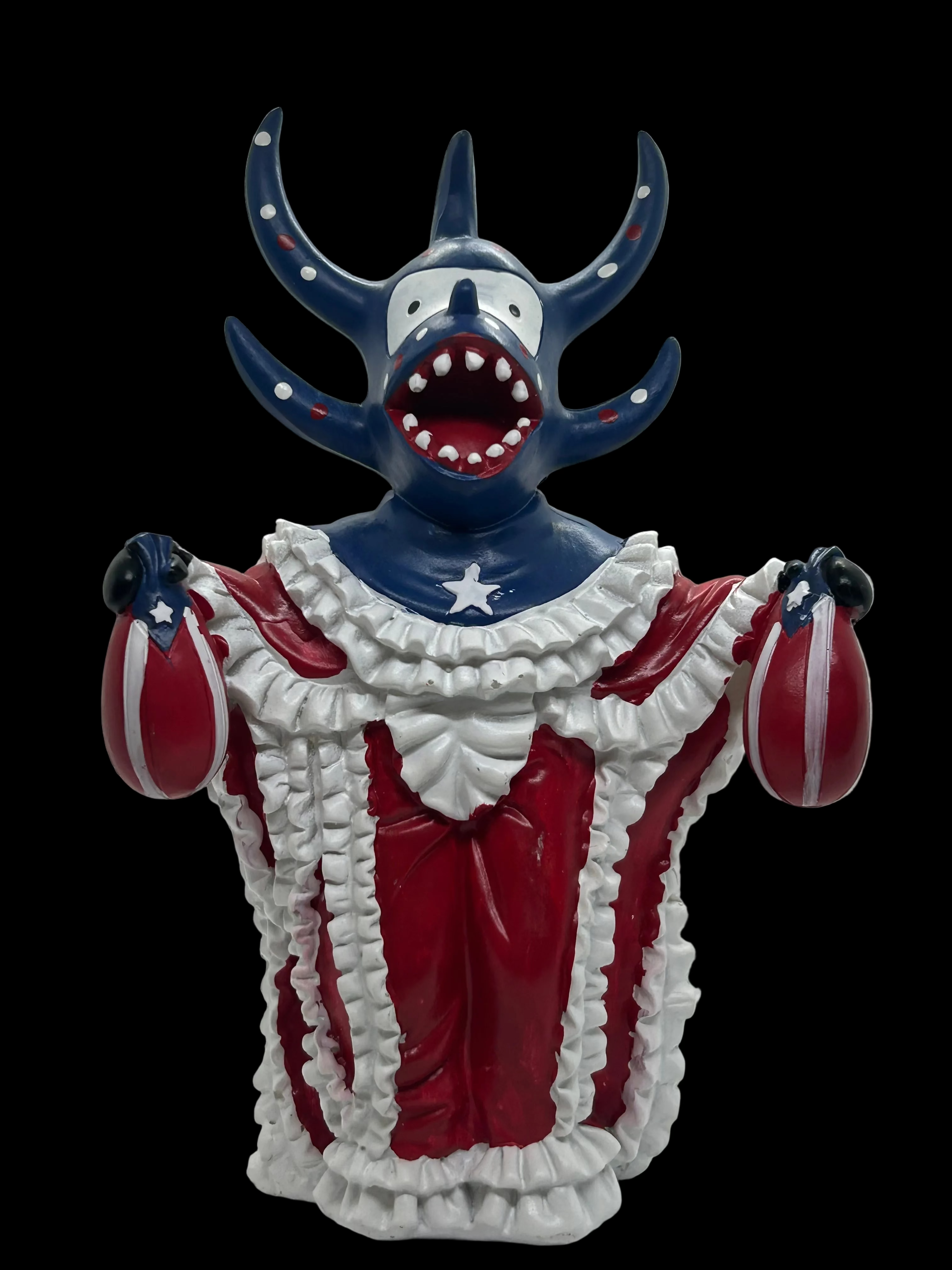 VEJIGANTE FIGURE PUERTO RICO FLAG - FIGURA VEJIGANTE BANDERA DE PUERTO RICO