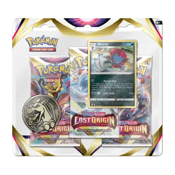 LOST ORIGIN 3PACK BLISTER (SPANISH VERSION) - POKEMON
