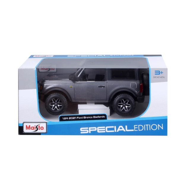 1/18 2021 FORD BRONCO WILDTRACK - MAISTO SPECIAL EDITION