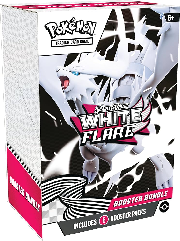 POKEMON SCARLET & VIOLET WHITE FLARE BOOSTER BUNDLE (ENGLISH VERSION)