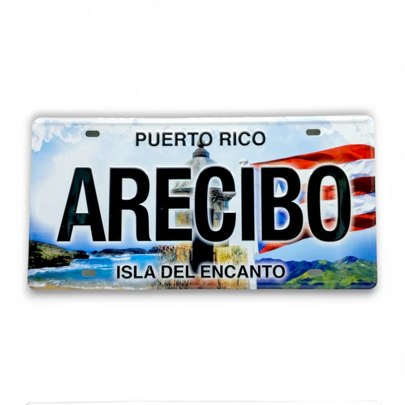 TABLILLA PUEBLO DE PUERTO RICO - ARECIBO