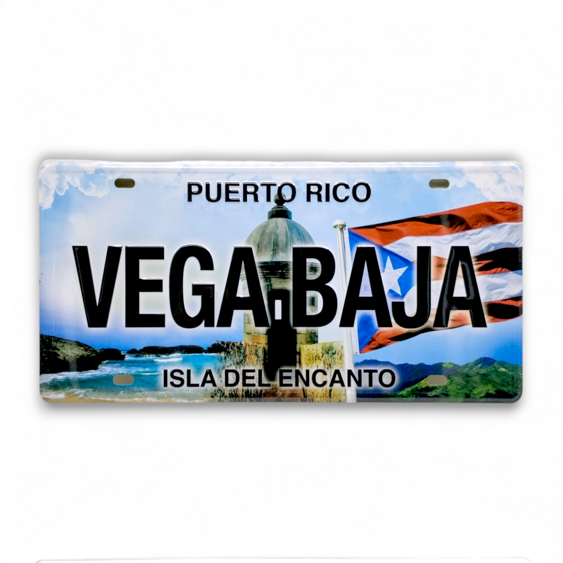 TABLILLA PUEBLO DE PUERTO RICO - VEGA BAJA