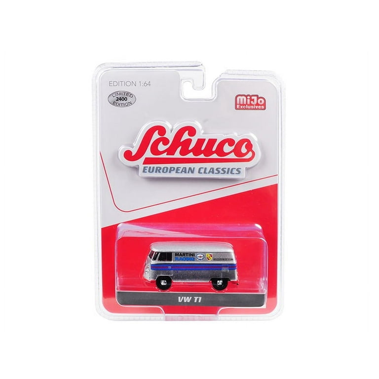 VW T1 a escala 1/64 - PORSCHE DE CARRERAS SHUCO MARTINI