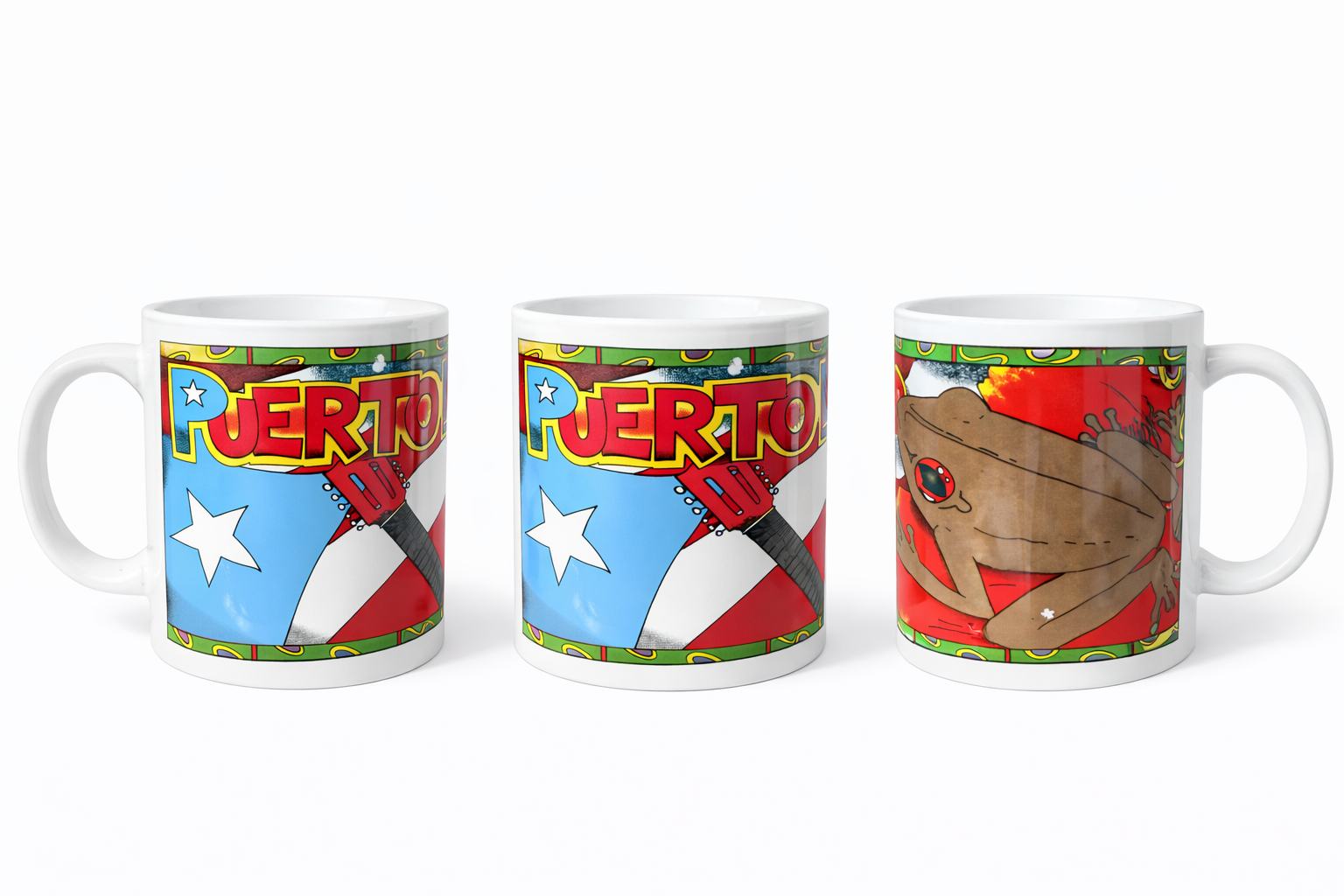 TAZA DE COQUI PUERTO RICO
