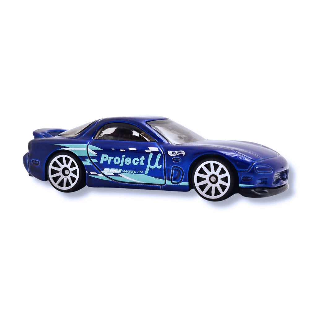 1/64 1995 MAZDA RX-7 PROJECT U 170/250 (9/10) - HOTWHEELS J-IMPORTS