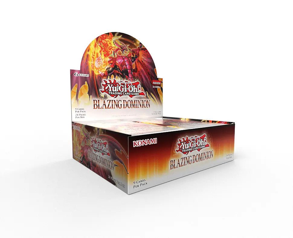 BLAZING DOMINION BOOSTER BOX - YUGIOH