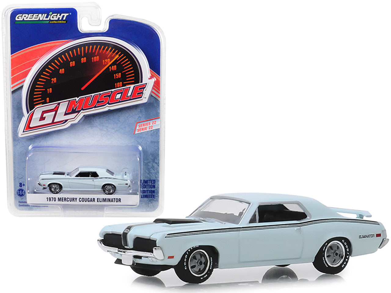 1/64 1970 MERCURY COUGAR ELIMINATOR - GL MUSCLE