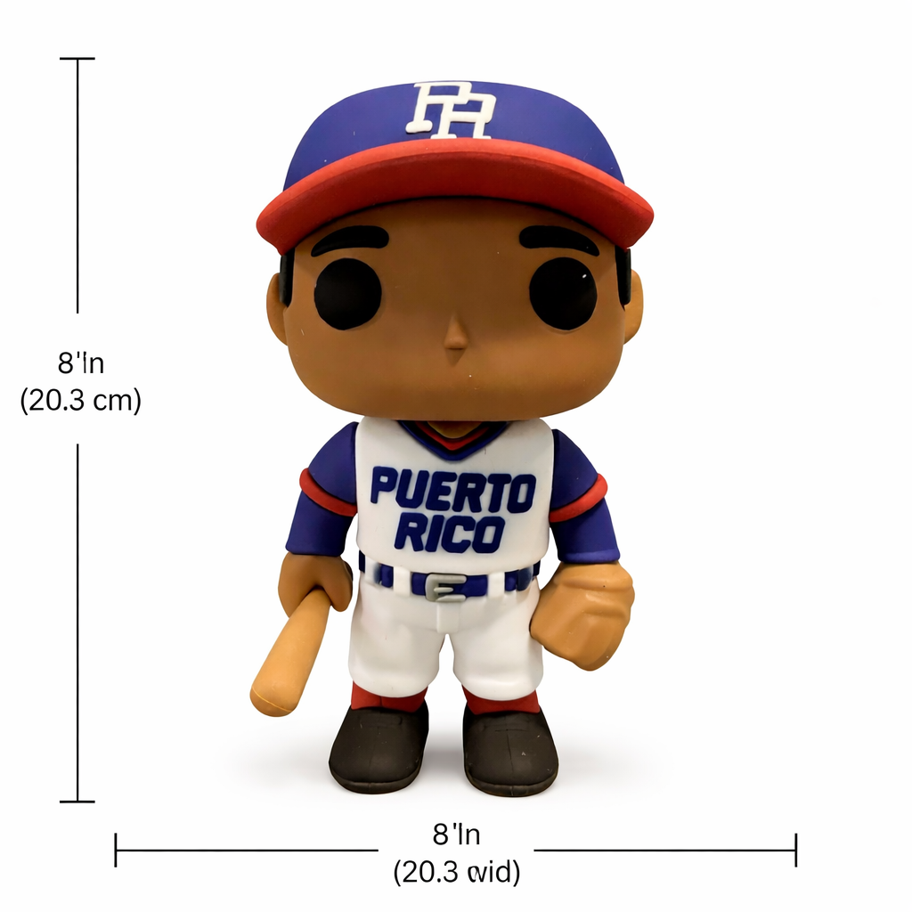 PUERTO RICO BASEBALL LEGEND POP FIGURE