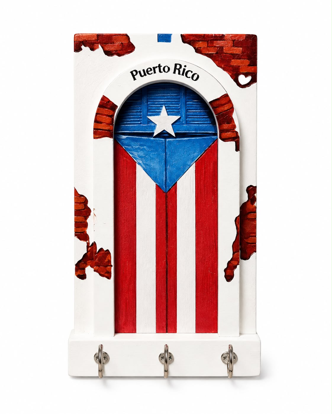 PUERTO RICO KEY HOLDER - PORTA LLAVES DE PUERTO RICO - PUERTA DE SAN JUAN.