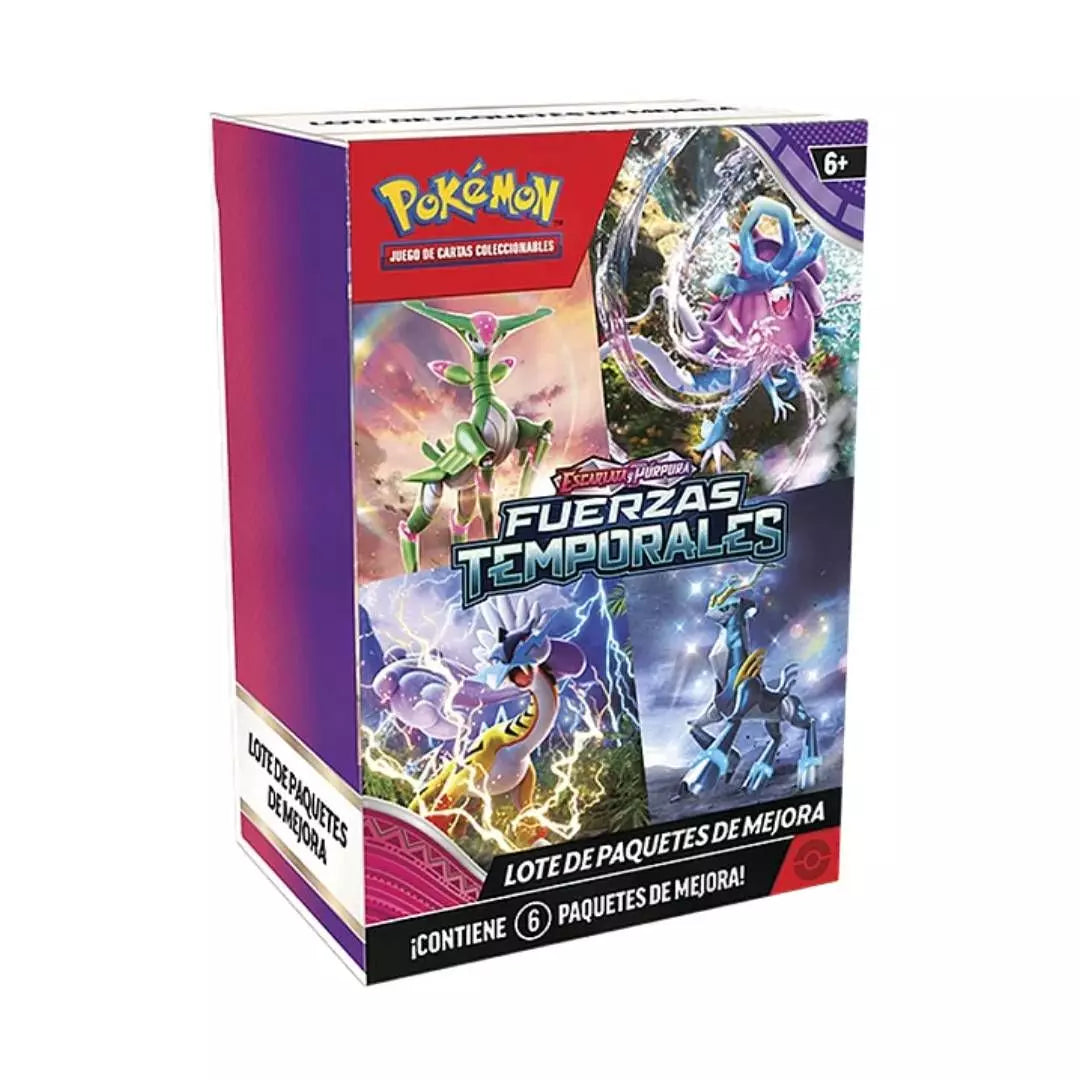 SCARLET & VIOLET TEMPORAL FORCE BOOSTER BUNDLE (SPANISH VERSION) - POKÉMON