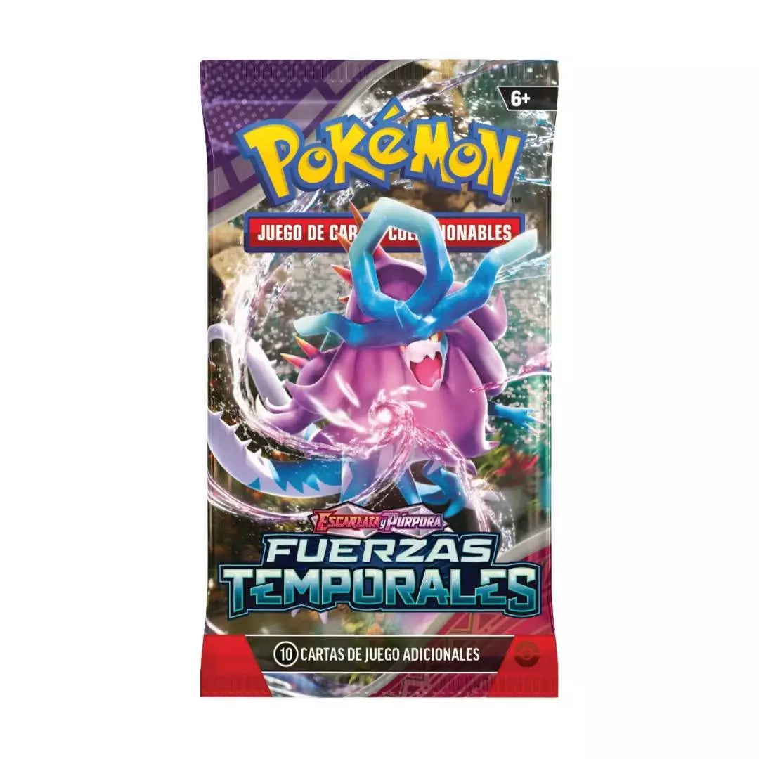 SCARLET & VIOLET TEMPORAL FORCE BOOSTER BUNDLE (SPANISH VERSION) - POKÉMON