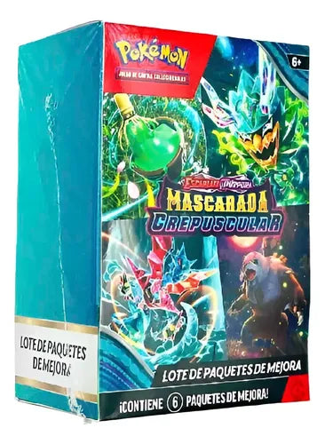SCARLET & VIOLET TWILIGHT MASQUERADE BOOSTER BUNDLE (SPANISH VERSION) - POKÉMON