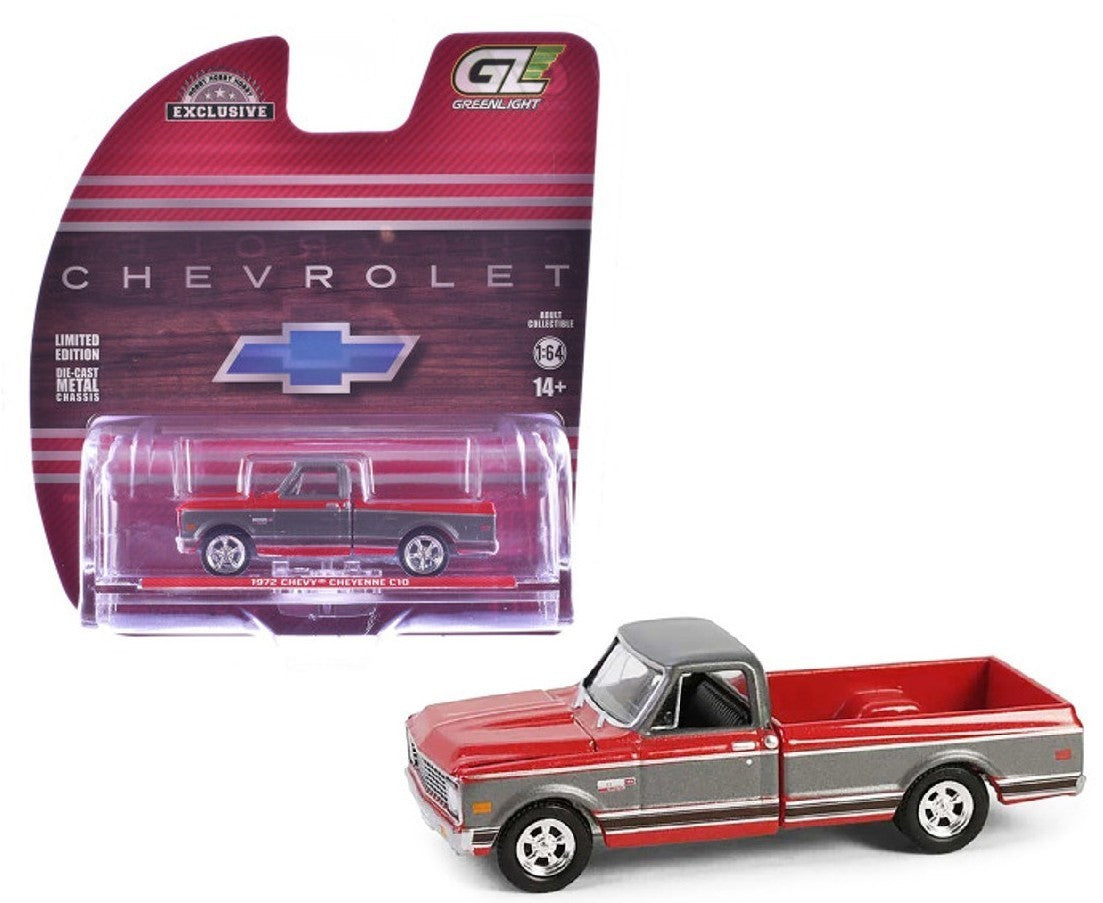 1/64 1972 CHEVROLET CHEYENNE C10 - GREENLIGHT
