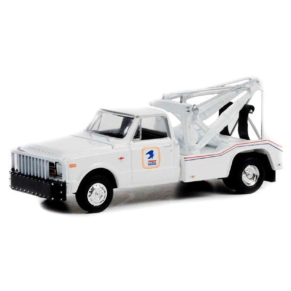 1/64 1968 CHEVROLET C-30 DUALLY WRECKER - USPS UNITED STATES POSTAL SERVICES - DUALLY DRIVERS SERIES 9
