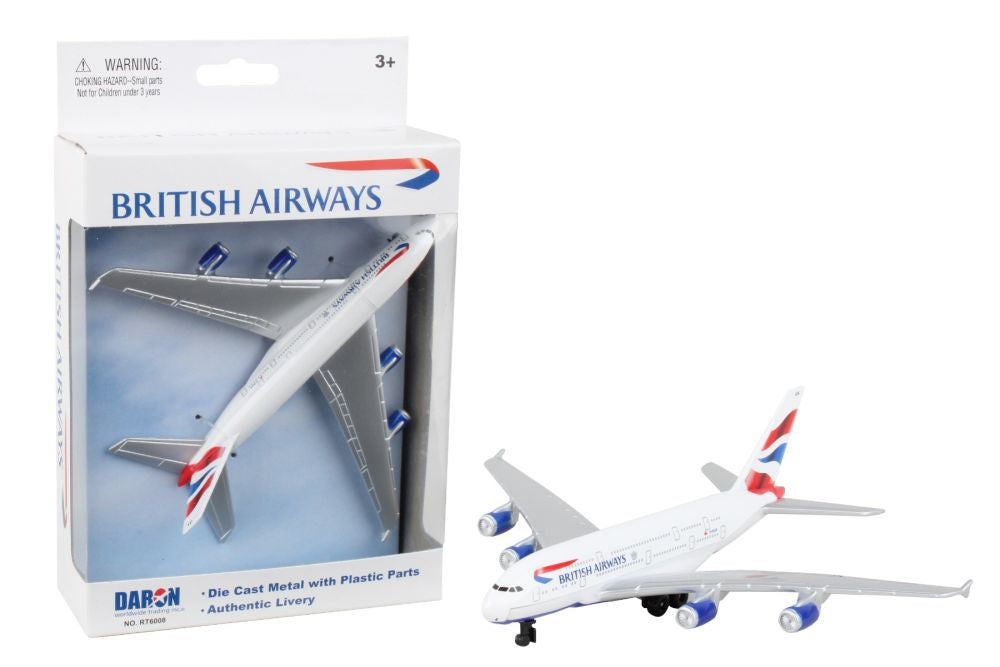 BRITISH AIR WAYS AIRLINES A380 SINGLE PLANE