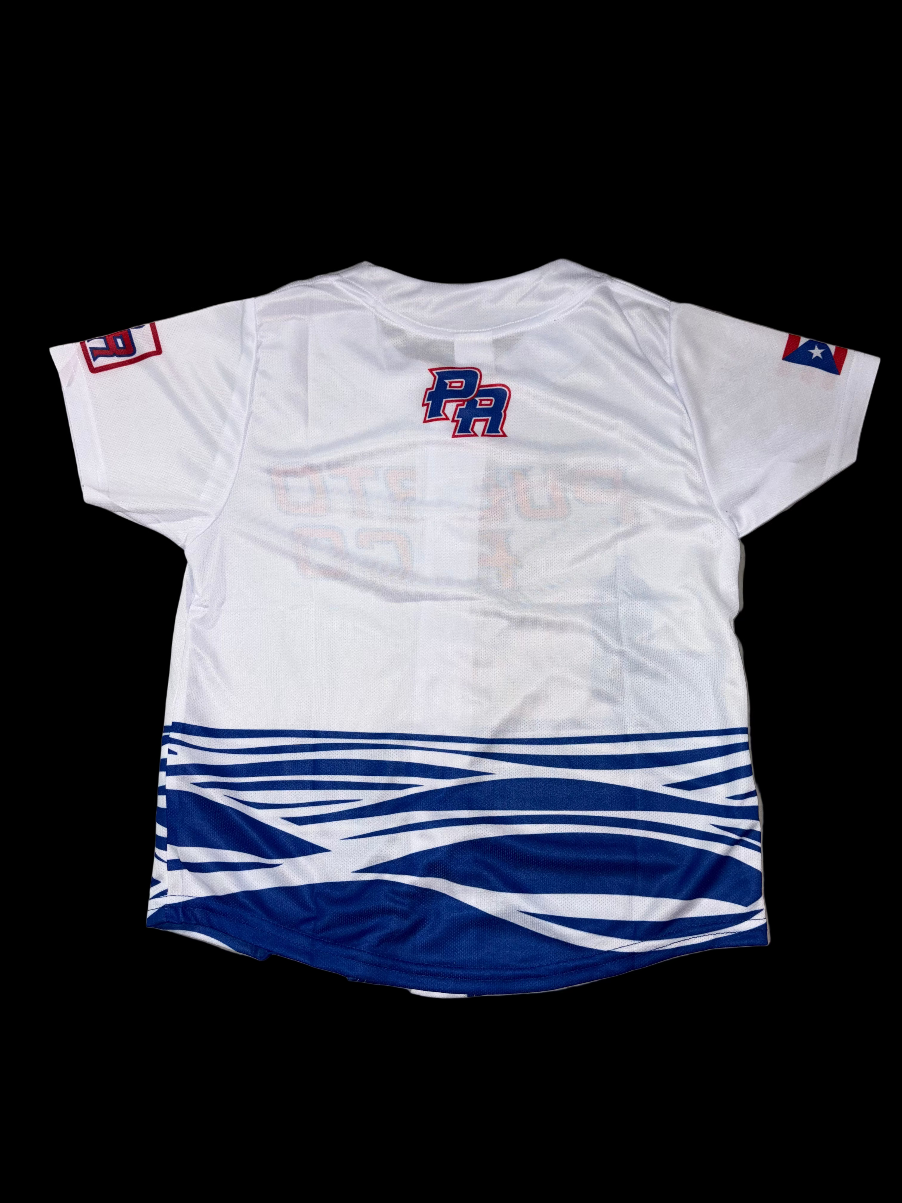 PUERTO RICO GARITA JERSEY - KID SIZE / JERSEY DE GARITA SIZE DE NIÑOS