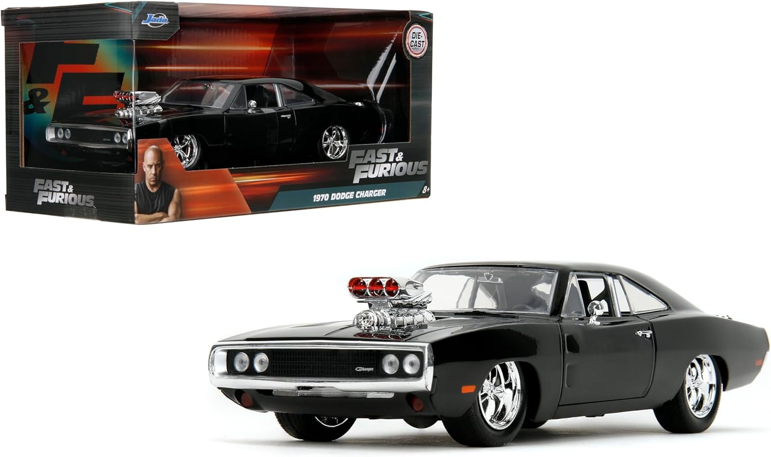 1/24 1970 DOM'S DODOGE CHARGER - FAST & FURIOUS