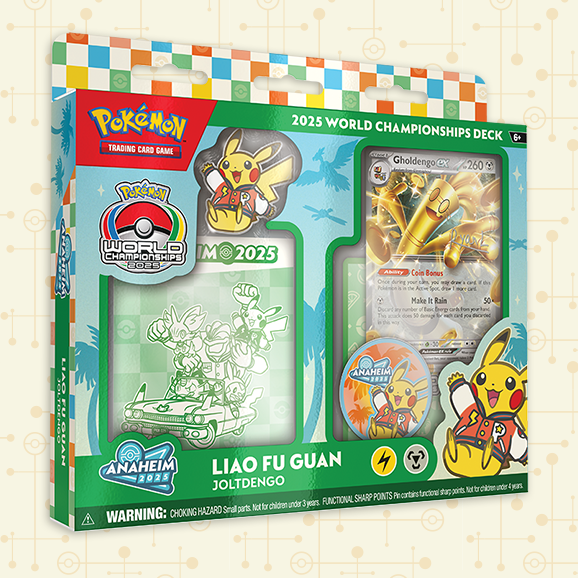 2025 POKEMON TCG WORLD CHAMPIONSHIPS DECK - POKEMON