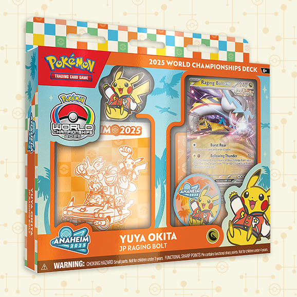 2025 POKEMON TCG WORLD CHAMPIONSHIPS DECK - POKEMON