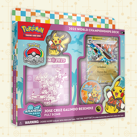 2025 POKEMON TCG WORLD CHAMPIONSHIPS DECK - POKEMON